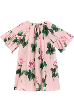 Dolce & Gabbana Kjole med rosetryk