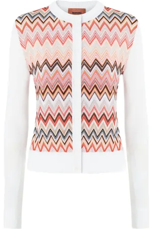 Missoni Cardigan med chevron-indlæg