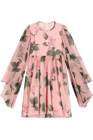 Dolce & Gabbana Kjole med rosetryk