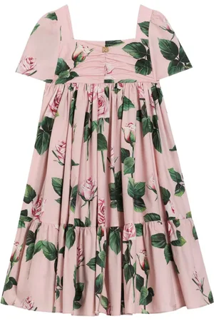 Dolce & Gabbana Kjole med rosetryk