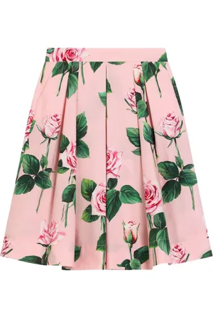 Dolce & Gabbana Nederdel med blomstertryk