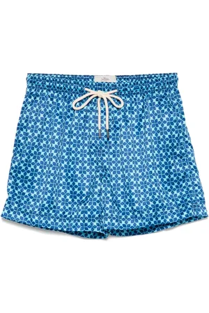 PENINSULA SWIMWEAR Badeshorts med geometrisk tryk