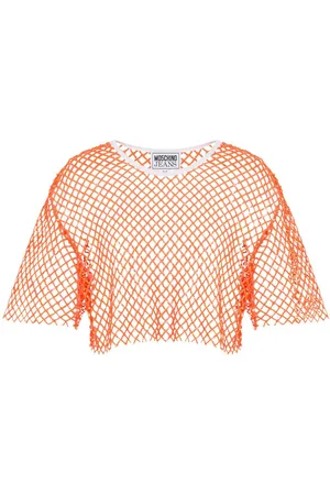 Moschino T-shirt i mesh