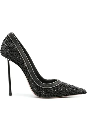 LE SILLA Bella 120mm pumps i denim