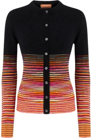 Missoni Cardigan i kashmir med dégradé-effekt