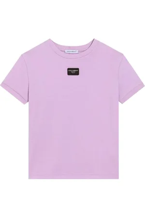 Dolce & Gabbana T-shirt med logo-applikation