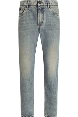 Dolce & Gabbana Vaskede jeans med lige ben