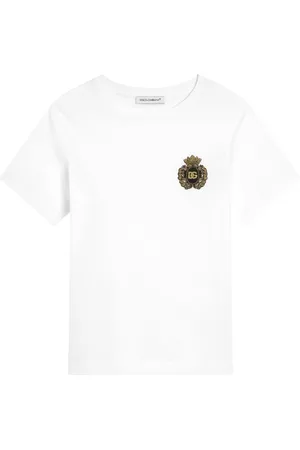 Dolce & Gabbana T-shirt med logobroderi