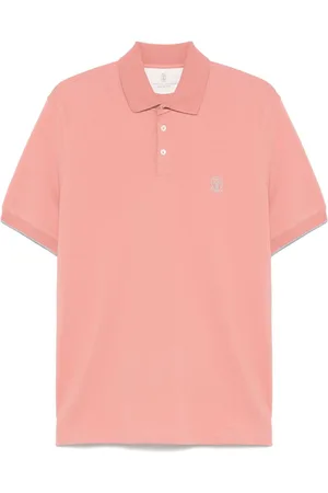 Brunello Cucinelli Polo med logotryk