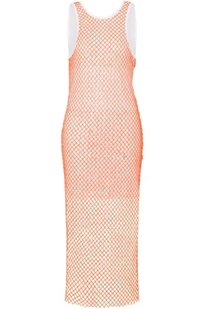 Moschino Mellemlang kjole i mesh