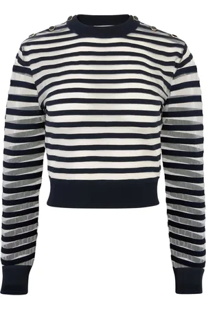 Nina Ricci Sweatshirt med gennemsigtige striber