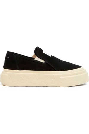 Maison Margiela Slip-on sneakers med nummermotiv