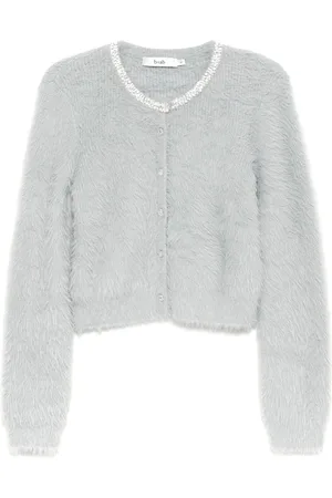 B+AB Cardigan med perleudsmykning