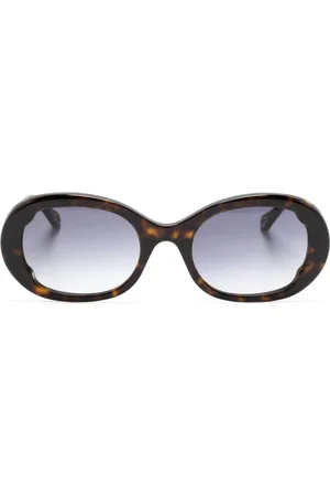 Chloé Ovale Havana solbriller