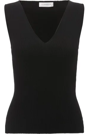 Victoria Beckham Tanktop med V-hals