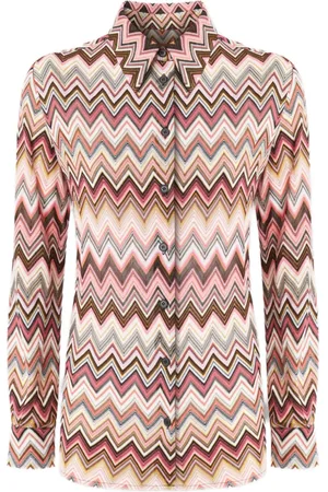 Missoni Zigzag-vævet skjorte