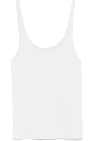 St Agni Tanktop i økologisk bomuld med dyb halsudskæring