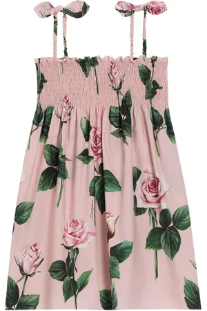 Dolce & Gabbana Kjole med rosetryk