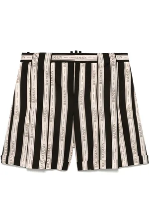Balmain Stribede shorts