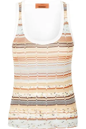 Missoni Tanktop med zigzag-mønster
