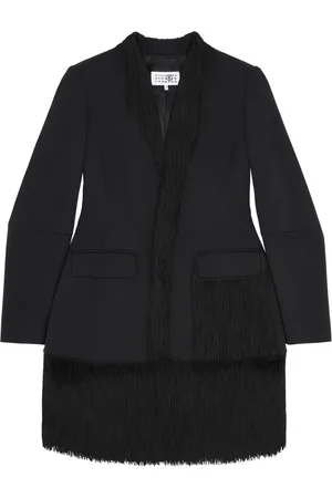 Maison Margiela Blazer med frynsedetalje