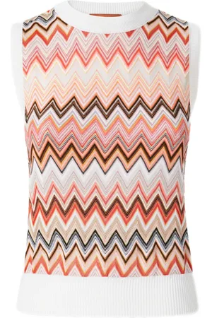 Missoni Tanktop med zigzag-mønster
