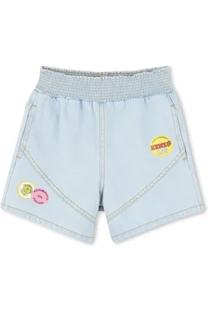 Kenzo Denimshorts med logomærke