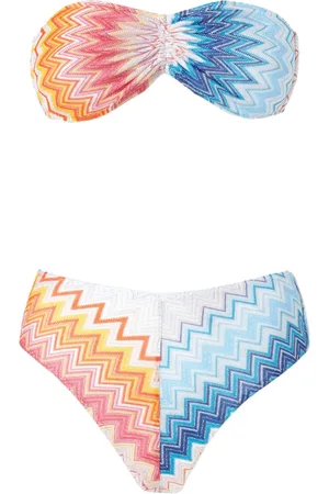 Missoni Zigzagstrikket bikinisæt