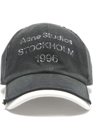 Acne Studios Baseballkasket med logostempel