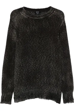 AVANT TOI Sweater med slitageeffekt