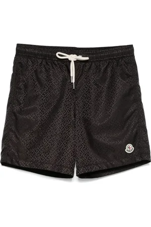Moncler Badeshorts med monogram-jacquard