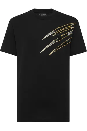 Philipp Plein T-shirt med scratch-tryk