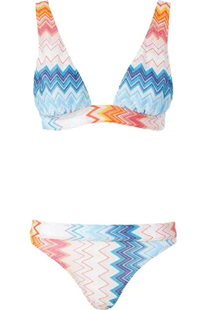 Missoni Zigzagstrikket bikinisæt