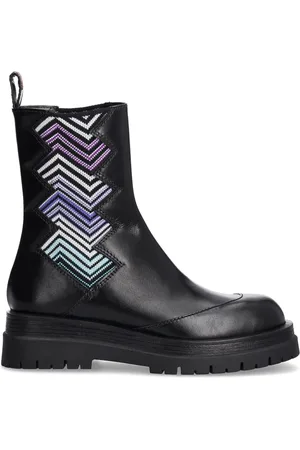 Missoni Ankelstøvler med zigzagdetalje