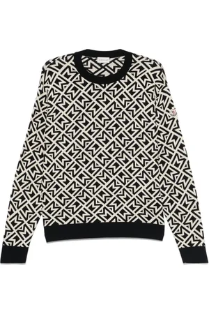 Moncler Sweater med monogram