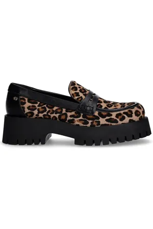 BALDININI Loafers med leopardtryk