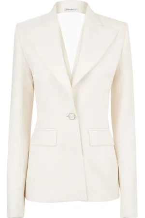 Nina Ricci åben blazer med draperet ryg