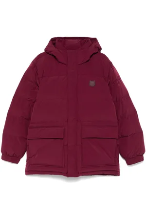 Maison Kitsuné Dynejakke med hætte