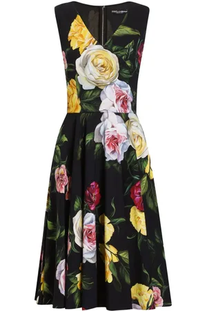 Dolce & Gabbana Mellemlang charmeuse kjole