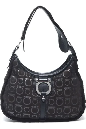 Salvatore Ferragamo Gancini skuldertaske fra 00