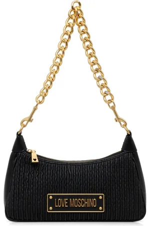Moschino Tote med logoplade