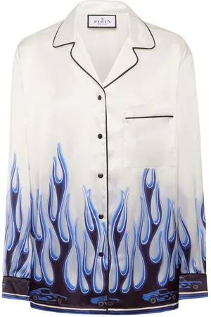 Philipp Plein Flame skjorte