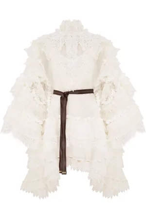 ZIMMERMANN Kort Crush Heart kjole