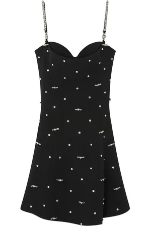 VERSACE Kort Cielo Stellato kjole i crepe