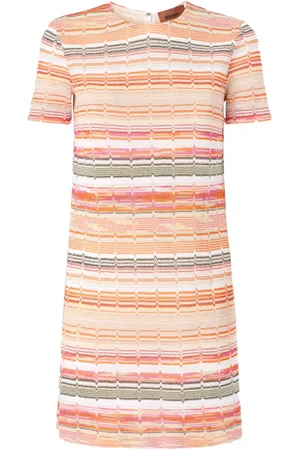 Missoni Kort stribet kjole