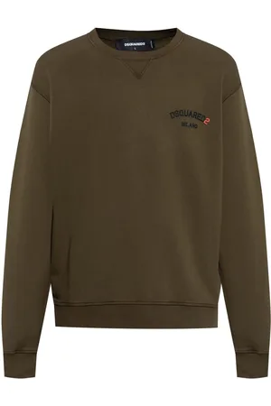 Dsquared2 Sweatshirt med logoapplikation