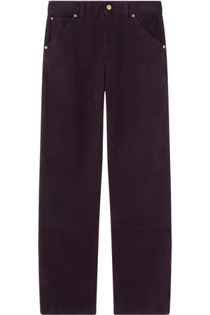 VERSACE Carpenter-bukser med farvet effekt