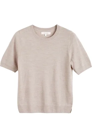 Chinti & Parker Finstrikket T-shirt i merinould