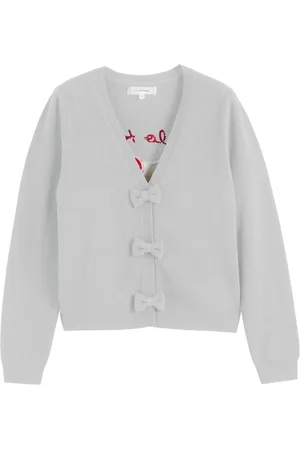Chinti & Parker X Hello Kitty cardigan med sløjfedetalje