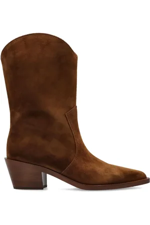 Gianvito Rossi Western-støvler i ruskind